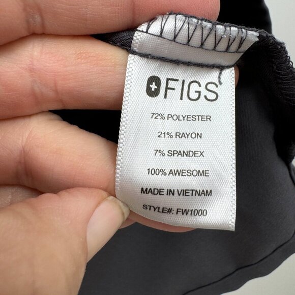 Figs Top V neck one pocket technical Collection size XS Slate gray - Picture 6 of 9